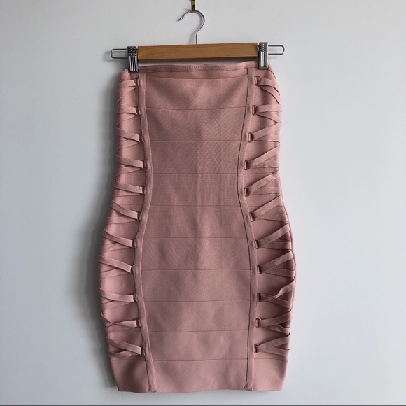 pink bandage dress - Picture 1 of 2
